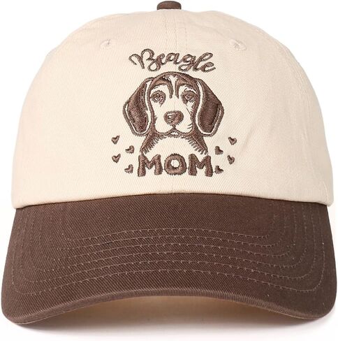 InnoBeta Beagle Gifts للنساء، قبعة Beagle، قبعة بيسبول مضحكة قابلة للتعديل مطرزة لمحبي الكلاب للنساء in Saudi Arabia