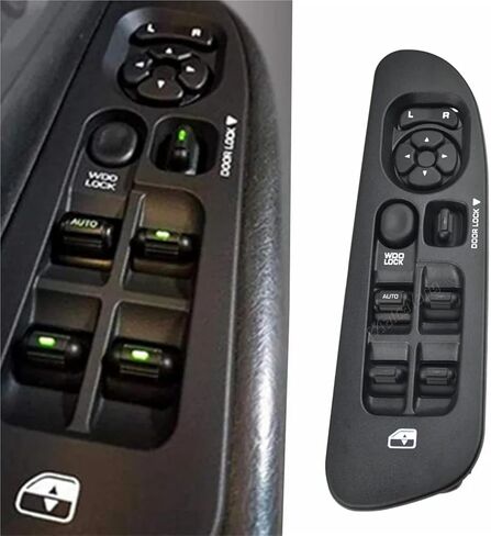 Front Left Master Power Window Switch and Panel 68171680AA 56049805AB 641-00653L 641-00496L 1Pcs in Saudi Arabia