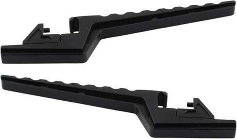 دراجة نارية الركاب القدم أوتاد تمديد قوس المضادة للانزلاق مسند القدمين الدواسات الخلفية تعديل دواسة القدم للدراجة (1 زوج)-أسود in Kuwait