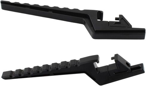 دراجة نارية الركاب القدم أوتاد تمديد قوس المضادة للانزلاق مسند القدمين الدواسات الخلفية تعديل دواسة القدم للدراجة (1 زوج)-أسود in Kuwait