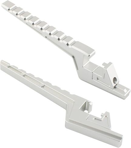 دراجة نارية الركاب القدم أوتاد تمديد قوس المضادة للانزلاق مسند القدمين الدواسات الخلفية تعديل دواسة القدم للدراجة (1 زوج)-أسود in Kuwait