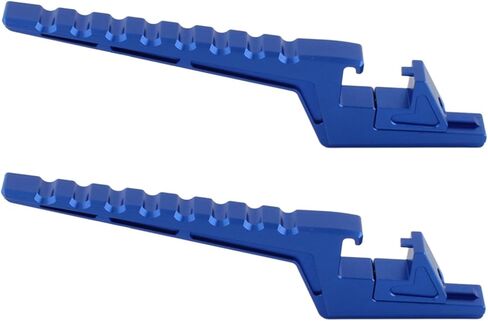 دراجة نارية الركاب القدم أوتاد تمديد قوس المضادة للانزلاق مسند القدمين الدواسات الخلفية تعديل دواسة القدم للدراجة (1 زوج)-أسود in Kuwait