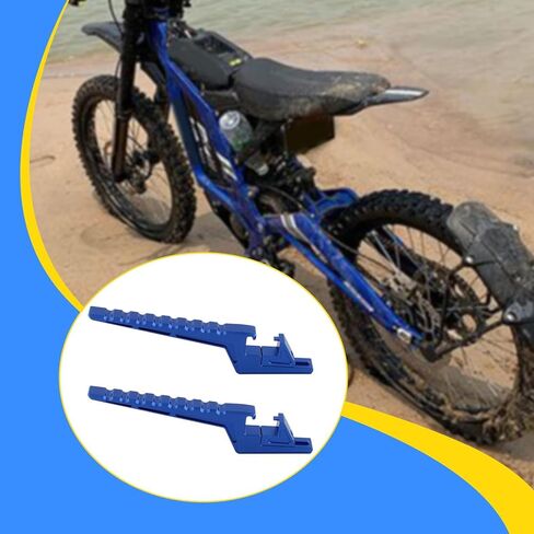 دراجة نارية الركاب القدم أوتاد تمديد قوس المضادة للانزلاق مسند القدمين الدواسات الخلفية تعديل دواسة القدم للدراجة (1 زوج)-أسود in Kuwait