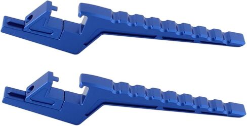 دراجة نارية الركاب القدم أوتاد تمديد قوس المضادة للانزلاق مسند القدمين الدواسات الخلفية تعديل دواسة القدم للدراجة (1 زوج)-أسود in Kuwait