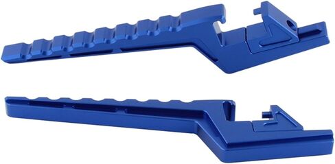 دراجة نارية الركاب القدم أوتاد تمديد قوس المضادة للانزلاق مسند القدمين الدواسات الخلفية تعديل دواسة القدم للدراجة (1 زوج)-أسود in Kuwait