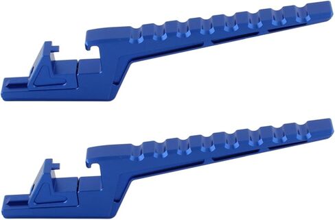 دراجة نارية الركاب القدم أوتاد تمديد قوس المضادة للانزلاق مسند القدمين الدواسات الخلفية تعديل دواسة القدم للدراجة (1 زوج)-أسود in Kuwait