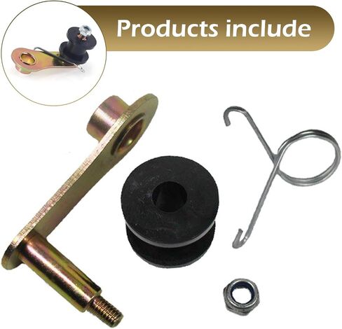 Chain Slider Tensioner Adjuster Roller Guide, Pit Bike Parts, Fit for ATV 110CC 125CC 140CC, Chain Tensioner (Black) in Saudi Arabia