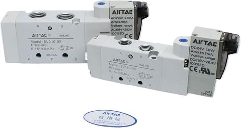 1PCS 5V Series Pneumatic Air Control Valve 5V110-06A/B/C/F/5V210-08 310-10 Solenoid Valve(5V110-06-AC220V) in Saudi Arabia