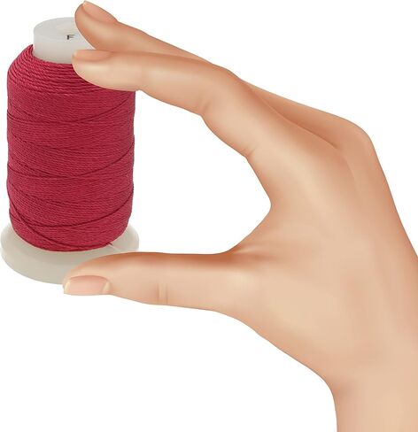 The Beadsmith Pure Silk Cord – Black Color – Size 00 (0.127mm/0.0005") – 695 Yards (2085ft), 1/2-Ounce Spool – for Knotting Pearls, Gemstones, Crystals and Beads in Kuwait