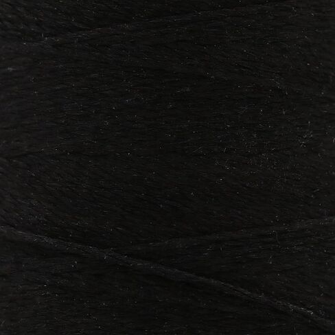 The Beadsmith Pure Silk Cord – Black Color – Size 00 (0.127mm/0.0005") – 695 Yards (2085ft), 1/2-Ounce Spool – for Knotting Pearls, Gemstones, Crystals and Beads in Kuwait