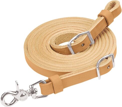 يتميز Weaver Leather Horizons Flat Roper Rein بمشبك مقص وتعديلات كونواي in Saudi Arabia