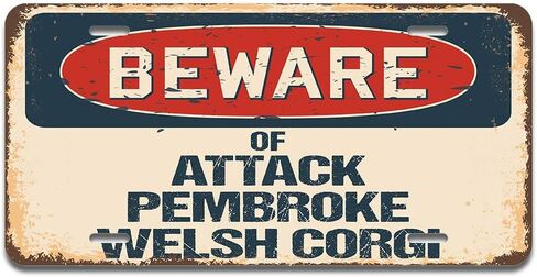 SignMission Beware of Attack Mouse Aluminum License Plate | License Plate 12" X 6" Fits Any Car, Truck, SUV, RV, or Trailer | Made in The USA in Saudi Arabia