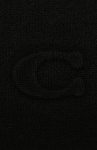 Coach womens Embossed Knit Muffler in Kuwait
