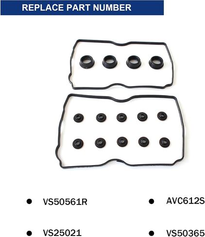 AUCERAMIC VS50561R Engine Valve Cover Gasket Set Fit for 2005 Saab 9-2X for 1998-2005 Subaru Baja Forester Impreza Legacy Outback 2.2L 2.5L H4 SOHC in Saudi Arabia