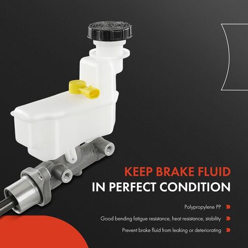 A-Premium Brake Master Cylinder with Reservoir and Sensor Compatible with Dodge Vehicles - Dart 2013 2014 2015 2016 in Saudi Arabia