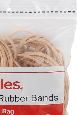 Staples 143297 الاقتصاد النطاقات المطاطية الحجم #64 1/4 رطل. in Saudi Arabia
