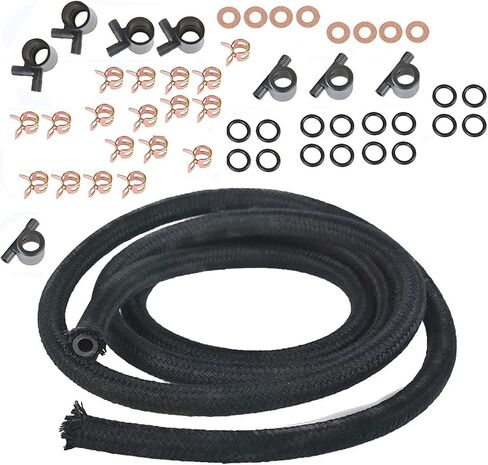 Fuel Injector Return Line Kit Replacement for Ford 7.3L Non-Powerstroke Diesel Trucks 1988-1994 7135-276 MCB73120 in Saudi Arabia