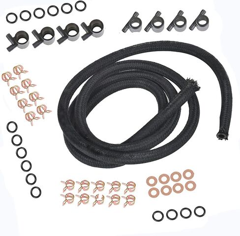 Fuel Injector Return Line Kit Replacement for Ford 7.3L Non-Powerstroke Diesel Trucks 1988-1994 7135-276 MCB73120 in Saudi Arabia