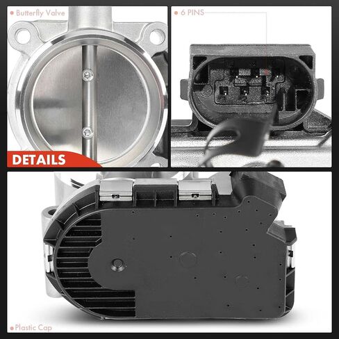 A-Premium Electronic Throttle Body with Sensor Compatible with Mercedes-Benz W203 Series C230 2003 2004 2005 (1.8L Only), Replace#2711410025, 280750076 in Saudi Arabia