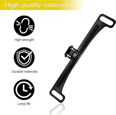 Car Rear View Camera License Plate Bracket, Adjustable Metal Vehicle Backup Camera Mount Accessories, Auto Reverse Rearview Camera Plate Holder, Universal for SUV RV Truck (StyleA) in Saudi Arabia