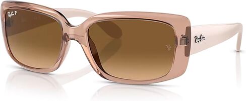 Ray-Ban RB4389 Square Sunglasses for Women +BUNDLE with ACCESSORY EYEWEAR KIT in Saudi Arabia