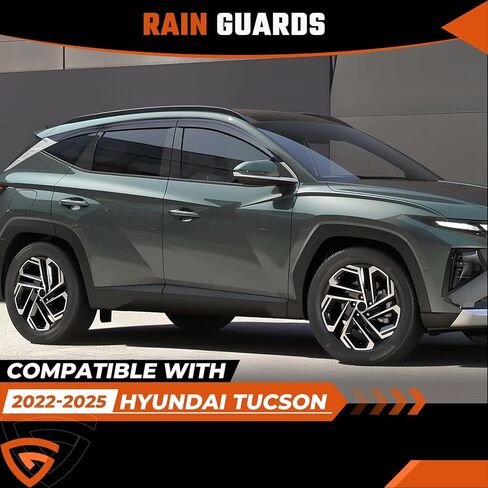 Rain Guards Fit for Honda Civic Sedan LX Sport Touring EX-L 2016 2017 2018 2019 2020 2021, Durable Tape-on Civic Side Window Visors, Window Deflectors, Vent Visor Deflector, Rain Visors, 6 pcs in Kuwait