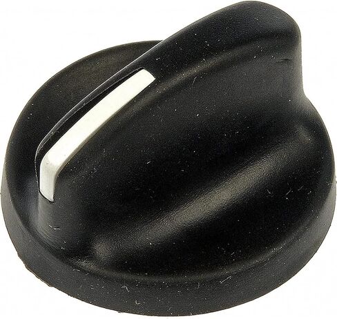 KarParts360 for Kenworth T170/T270/T370 2008 HVAC Heater Control Knob | Made of Plastic | Black | Push On Attachment Method | Non-Illuminated | with Indicator Markings | Replacement for FD1240 in Saudi Arabia