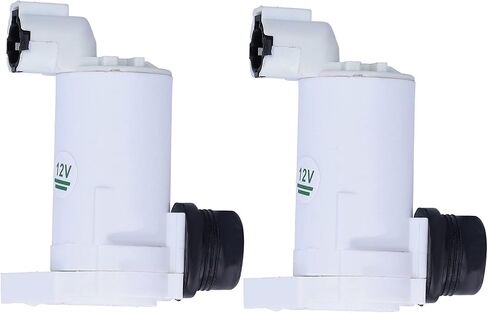 Qiilu Windshield Washer Pump, 2pcs Windshield Washer Pump Motor 28920‑3Z000 Fit for GU Y61 2.8 TD 4.2 1997‑2004 in Saudi Arabia