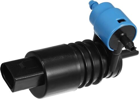 Motoforti Windshield Washer Motor Pump, for Chevrolet Sonic 2012-2019, Plastic, Black in Saudi Arabia
