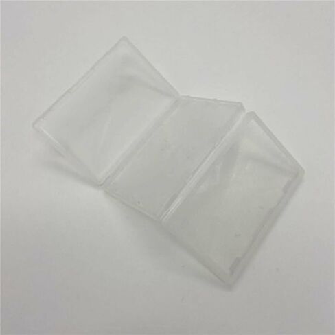 For GBA Game Case, 4 in 1 Game card case box holder for GameBoy GBA GBASP Clear Protective Game Cartridge Case Storage Box (Transparent black) in Saudi Arabia