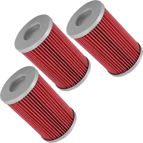 Caltric 3 Pack Oil Filter Compatible with Ktm Lc4 640 Adventure R Duke Ii Dual Sport Super Moto 1999-2003 in Saudi Arabia