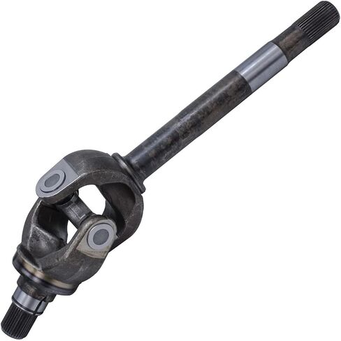 Detroit Axle - Front Left CV Axle for 2005-2014 Ford F-250 F-350 Super Duty 2006 2007 2008 2009 2010 2011 2012 2013 Driver Side U-Joint Axle Assembly Replacement [Dana 60 Axle Models] in Saudi Arabia