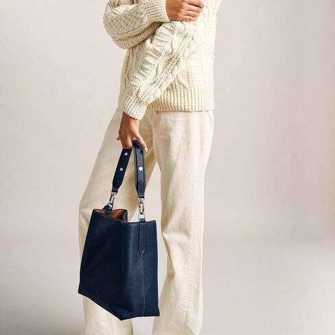 Fossil Jessie Shoulder Bag, Vanilla/Saddle Colorblock in Saudi Arabia