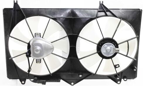 مجموعة مروحة التبريد Garage-Pro متوافقة مع 2002-2006 Toyota Camry & 2002-2008 Toyota Solara شفرة المروحة والمحرك والكفن in Saudi Arabia