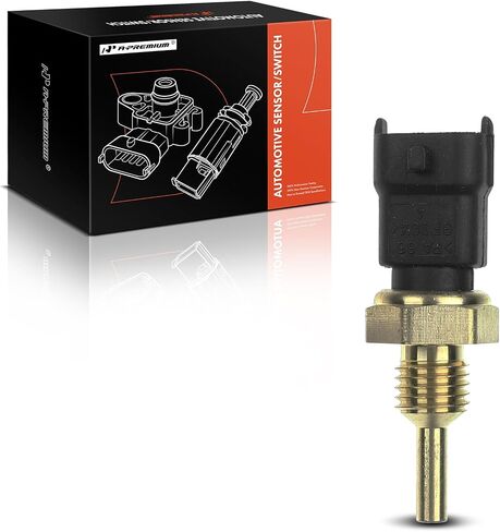 A-Premium Coolant Temperature Sensor Compatible with Chevrolet Aveo Aveo5 2009-2011 Pontiac G3 2009-2010 L4 1.6L in Saudi Arabia