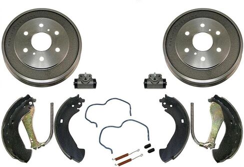 Replacement Part for GMC Silverado 1500 05-08 Models With Rear Brake Drum and Brake Shoes 6pc Kit in Saudi Arabia