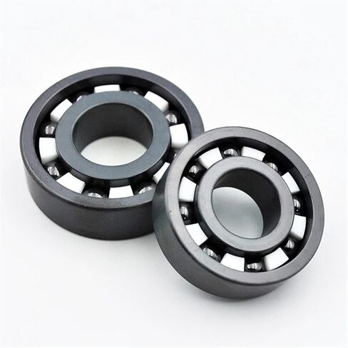 1pc Si3N4 Full Black Ceramic Bearing 6000 6001 6002 6003 6004 6005 6200 6201 6202 6203 6204 6205 Silicon Nitride Ball Bearings(6005 25x47x12mm) in Saudi Arabia