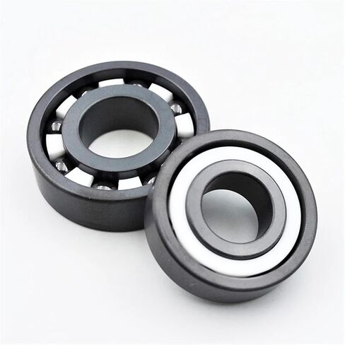 1pc Si3N4 Full Black Ceramic Bearing 6000 6001 6002 6003 6004 6005 6200 6201 6202 6203 6204 6205 Silicon Nitride Ball Bearings(6005 25x47x12mm) in Saudi Arabia
