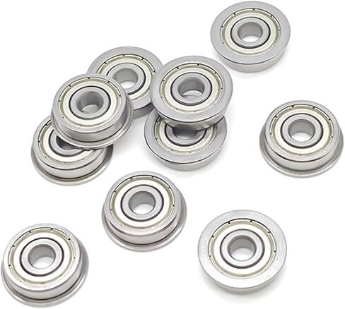 10 قطعة F624ZZ 4X13X5mm F604ZZ F623ZZ F625ZZ F684ZZ F688ZZ F695ZZ تحمل ABEC-7 10 قطعة محامل كروية مزدوجة محمية بوصة (F624ZZ) in Saudi Arabia