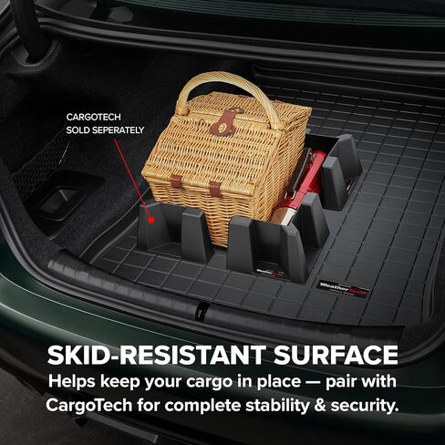 WeatherTech Cargo Trunk Liner for BMW i5 eDrive40, i5 M60, i5 xDrive40 - Trunk (401752) Black in Saudi Arabia