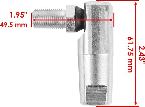 Caltric Drag Link w/Tie Rod End Compatible With John Deere LX277 LX279 (Below -060000 S/N) AM128755 in Saudi Arabia