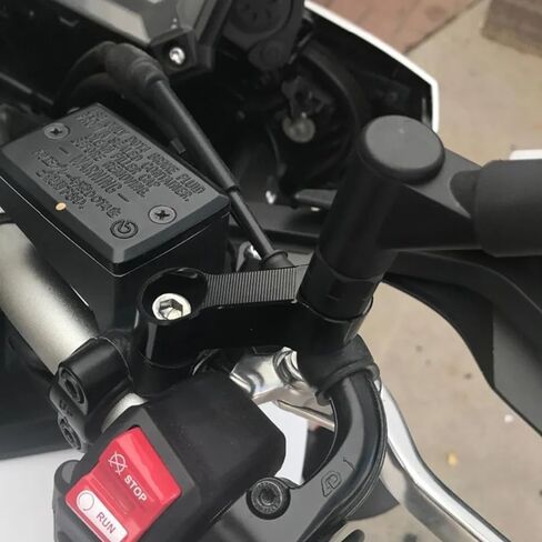 محولات تمديد مرآة الدراجة النارية 10 مم متوافقة مع Yamaha FZ09 FZ07 FZ6 FZ1N - سهلة التركيب (قطعة واحدة في اتجاه عقارب الساعة وقطعة واحدة في اتجاه عقارب الساعة) in Kuwait