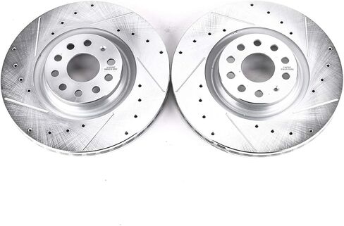 Power Stop EBR1497XPR Front Evolution Performance Drilled, Slotted & Plated Brake Rotor Pair in Saudi Arabia