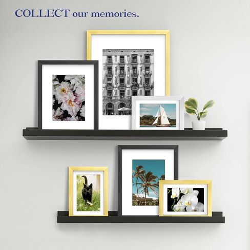 An&He 11x17 Picture Frame, Gold Photo Frame for Tabletop and Wall Display, Minimalist Design, Set of 1 in Kuwait