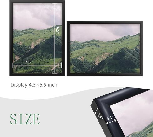 إطار صورة An&He مقاس 11 × 17، إطار صورة ذهبي لسطح الطاولة والجدار، تصميم بسيط، مجموعة من 1 in Saudi Arabia