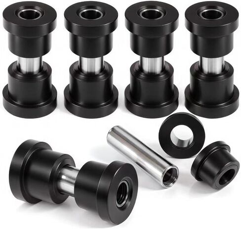 Golf Cart Rear Leaf Spring Bushing Kit for 1994-Up EZGO TXT/Medalist and 1981-Up Club Car DS Gas/Electric, Replace Polyurethane Bushing and Sleeves OEM # 70289-G01 70291-G02 1015583 1012303 in Saudi Arabia