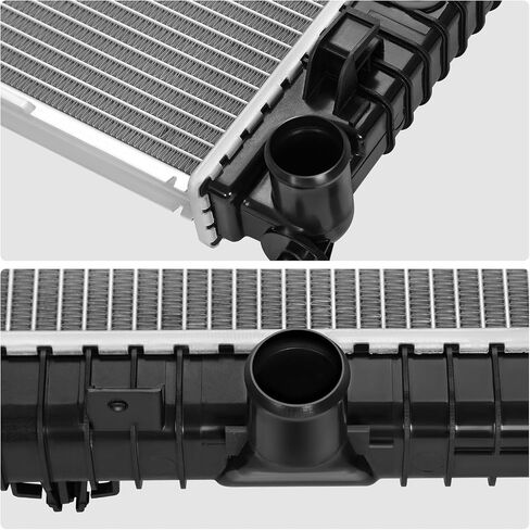 DNA MOTORING Front OE Style Aluminum Radiator Compatible With Ford Fusion 2010-2012, MKZ 2011-2012, Milan 2010-2011, CU13125, BH6Z8005B, OEM-RA-13125 in Saudi Arabia