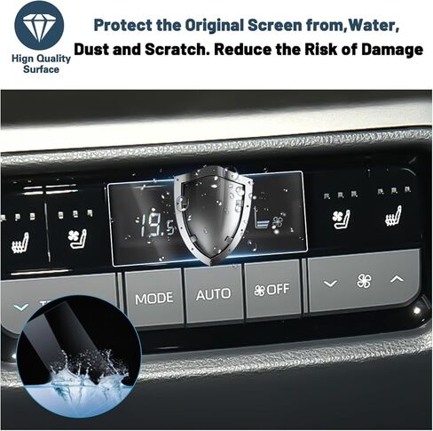 Ruiya Palisade Screen Protector for 2023-2025 Hyundai Palisade Accessories 9HD Anti-glare Tempered Glass Compatible with 2023 2024 2025 Hyundai Palisade SE/SEL/XRT/Limited/Calligraphy(4PCS/Sets) in Kuwait