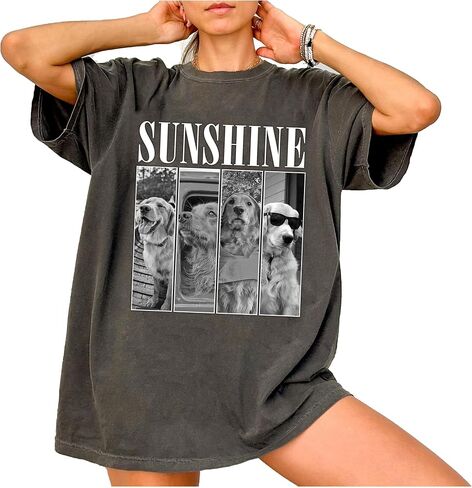 NAZENTI Custom Photo Shirt, Personalized Tshirt for Mom, Dad, Grandma, Pet Lovers Gifts, Mama Gift for Women, Christmas Shirt in Saudi Arabia