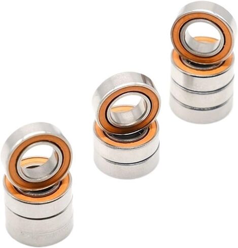 5PCS SMR137RS CB 7X13X4 mm Ceramic Bearing ABEC-7 Miniature RC Motor SMR137RS CB Ball Bearings Ceramic Si3N4 in Saudi Arabia